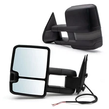 Pair Set Tow Mirrors For 99-06 Chevy Silverado GMC Sierra 1500 2500 3500 Manual