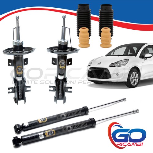 4 Amortiguadores y Anticaída Delanteros Completo para Citroen C3 II eBay