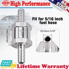 8mm 5/16" Fuel Check Valve One Way Inline Non Return Diesel Gasoline Silver