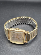 Lord Elgin Vintage 1953 'Atomic' Model 6735, 10kGold, Good Condition, Stalhboden