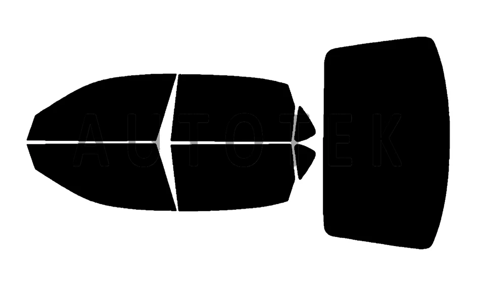 PreCut All Sides Window Film Any Tint Shade For Chevrolet Impala 2000-2005 - Image 2 of 4