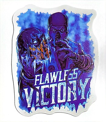 Mortal Kombat SUBZERO Anime Water Resistant Sticker