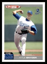 2004 Topps Total #271 Kyle Snyder Kansas City Royals