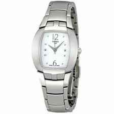 NEW Tissot Analog business Femini-T Silver Ladies T0533101101700 MSRP $450