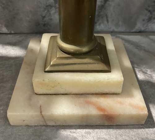 Vintage Brass & Marble Scales Of Justice 23” - Picture 11 of 13