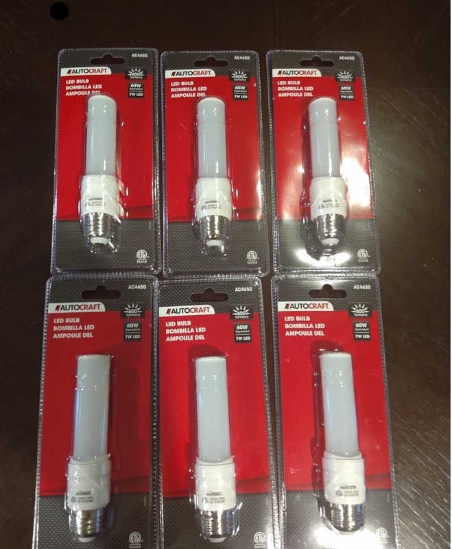 Autocraft LED Bulb (6 Pack) 600 Lumen - AC4650 (NEW In Package!!!)