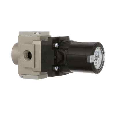 1PC SMC ARG20-N02G1-Z Manual Regulator, w/0 deg angle Pressure Gauge, 1/4NPT po