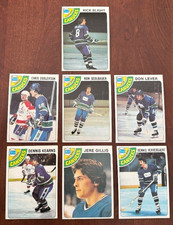 1978-79 Topps Hockey Vancouver Canucks 7 Card Lot NM/MT
