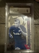 2019-20 Erling Haaland RC. Topps Crystal. UCL.  Manchester City. ⚽️📈🔥