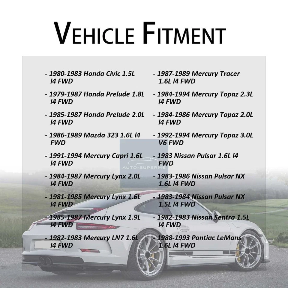 Rear Inner MT Transmission Main Shaft Bearing 2x Fits 1982 Datsun 310 1.5L FWD - Image 4 of 4
