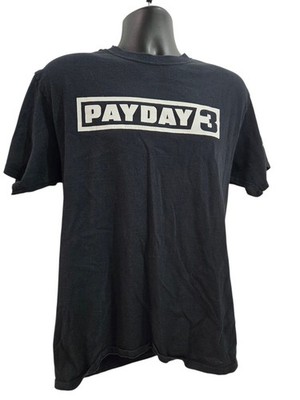 PAYDAY 3 ''Let The Heist Begin'' Graphic T-Shirt - Black