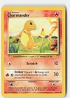 Charmander Base Set 046/102 Vintage Pokemon Card