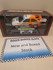 Scalextric C2028 Ford Escort Carlos Sainz Repsol #4 1:32 Scale Slot Car Racing