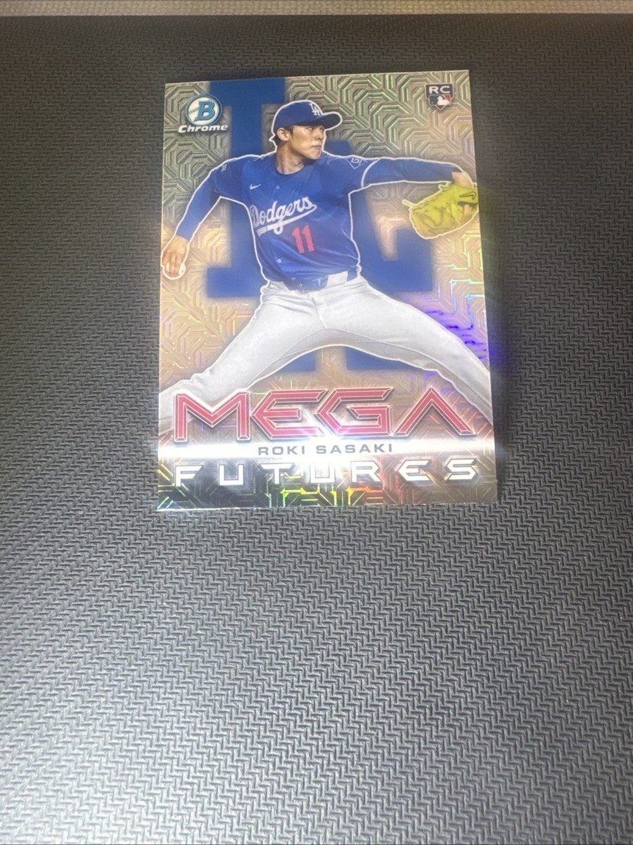 2025 Bowman Chrome mojo Mega Futures Case Hit SP Roki Sasaki LA