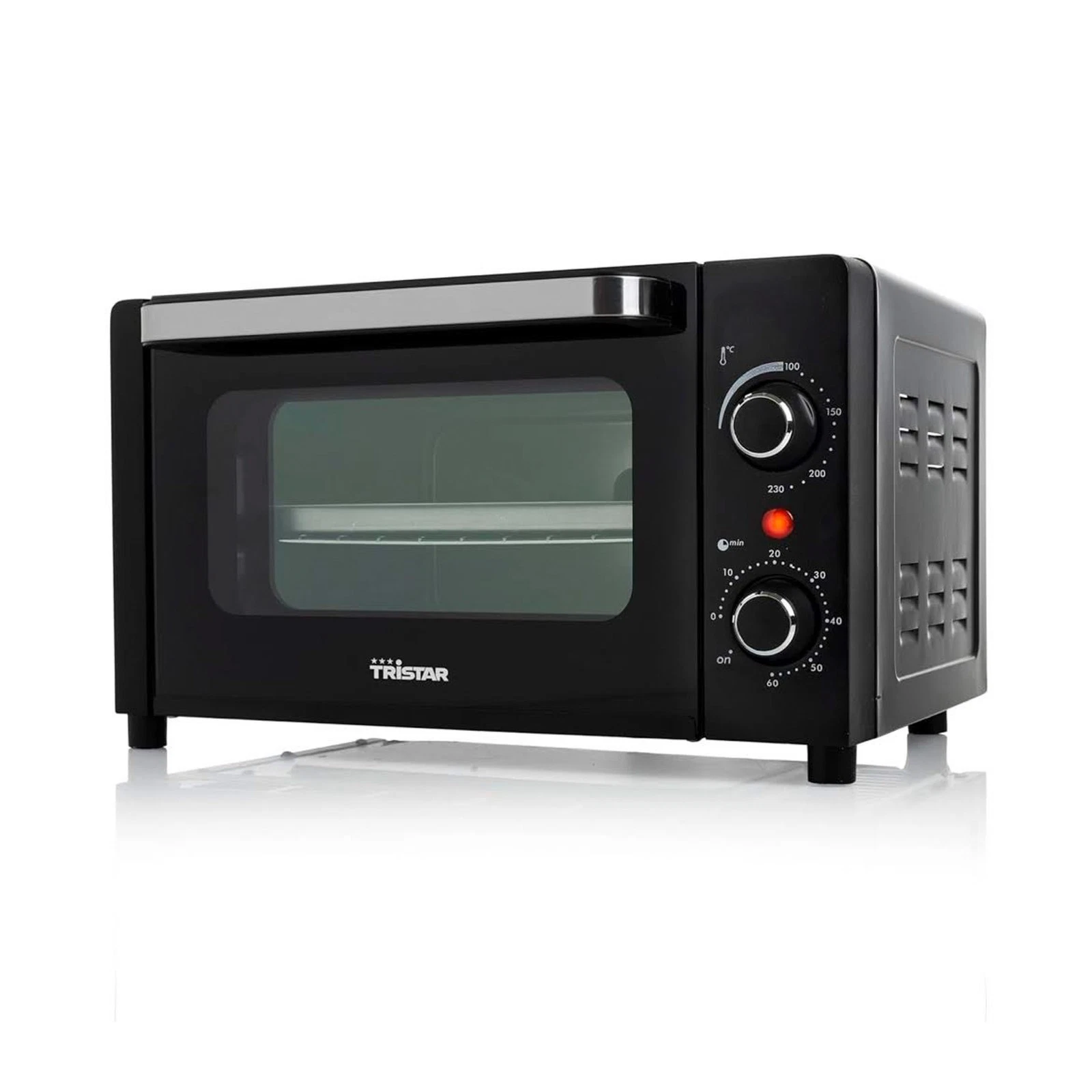 Tristar Mini Oven, 800W, 10L Volume, Timer Function, Double Glass Door,