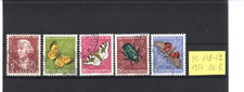 Schweiz Pro Juventute 1957 schöner Satz gestempelt