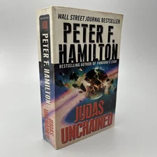 Peter F Hamilton Judas Unchained Commonwealth Saga Scifi 1st Print Del Rey 2007