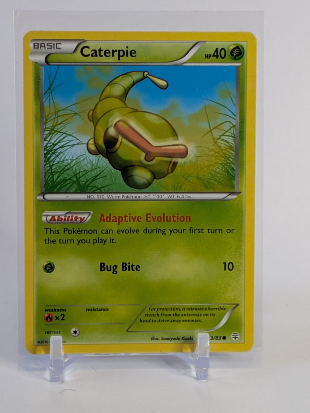 Caterpie Common Generations 3/83 LP -FREE SHIPPING