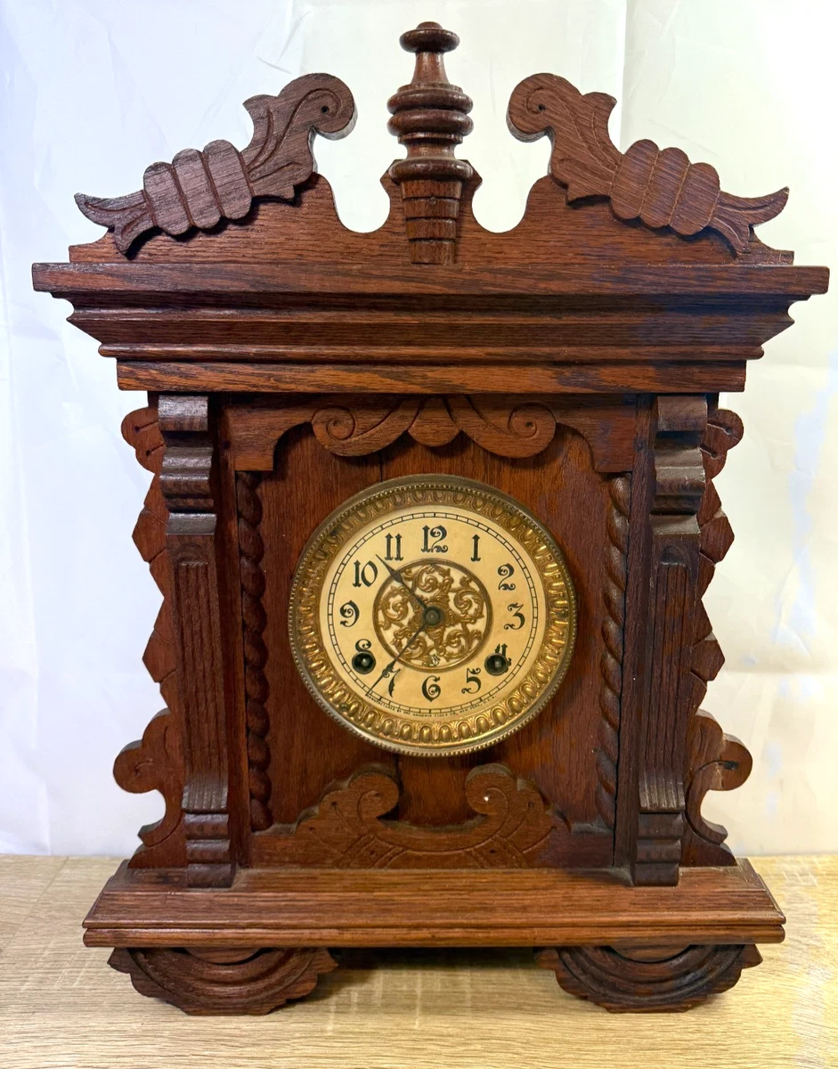 Ansonia Clock Key In Collectible Shelf & Mantel Clocks (Pre-1930