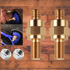 2 Set Side Post Battery Terminal Extension Bolt With Nuts38-16 Coarse And 2 Set Side Post Battery Terminal Extension Bolt With Nuts38-16 Coarse And