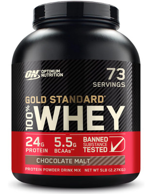 Optimum Nutrition Gold Standard 100% Whey Protein Powder 5 lb