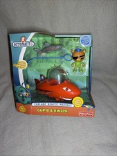 NEW Octonauts Gup-B with Kwazii  color-change shark  T7018 2011 Fisher Price