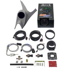 Glowshift 3in1 Diesel Boost Gauge Digital Egtpress Pod Fits 99-02 Super Duty