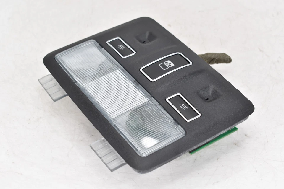 ♻️ 14-19 JAGUAR XJ XJR ЗАДНИЙ КУПОЛЬНЫЙ СВЕТИЛЬНИК С ПЕРЕКЛЮЧАТЕЛЕМ ЛЮКА И СОЛНЦЕЗАЩИТНОГО КОЗЫРЬКА OEM - Изображение 3 из 4