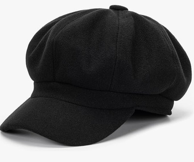 Octagonal Newsboy Cap Vintage 8 Panels Paperboy Visor Gatsby Cabbie Hat Beret