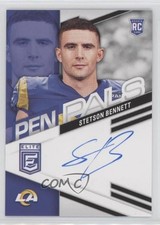 2023 Panini Donruss Elite Pen Pals Blue Ink Stetson Bennett IV #PPSB Auto 3c2