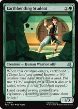 Earthbending Student - Foil NM MTG Avatar: The Last Airbender: Eternal-Legal