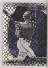 2022 Panini Chronicles Titan Building Blocks Prizm Corey Seager #23 0a6