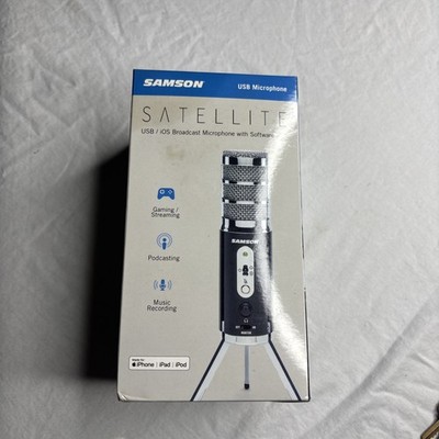 Samson Satellite iOS/USB microphone for Broadcast-Phone-Tablet-Podcasting