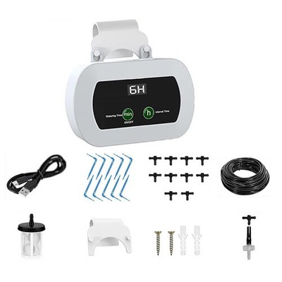 Automatisches Tropfbew?sserungsset mit 300 Timer-Modi f��r Indoor Outdoor Garte
