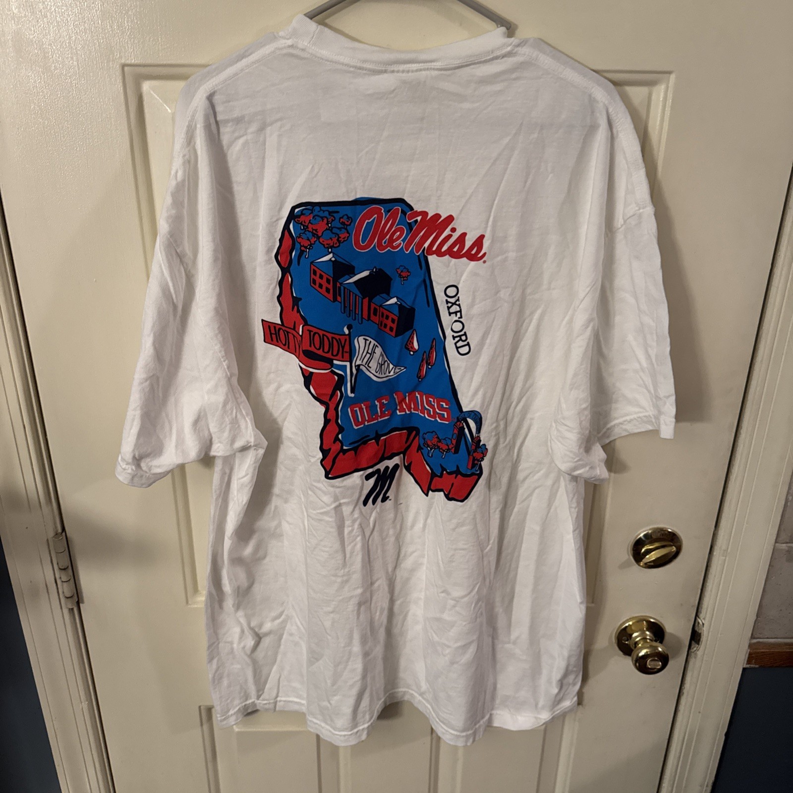Ole Miss 2xl Comfort Colors T Shirt NWT