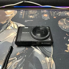 Sony Cyber-shot DSC-WX350 Digital Camera 18.2MP 20x Optical Zoom Black 98%NEW