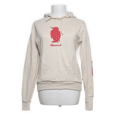 Alprausch, Kapuzenpullover, Größe: XS, Beige/Rot, Baumwolle/Polyester #Xhz