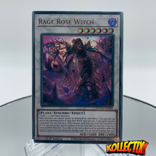 Yu-Gi-Oh! Doom of Dimensions - Rage Rose Witch - DOOD-EN040 UR (2 Cards Bundle)