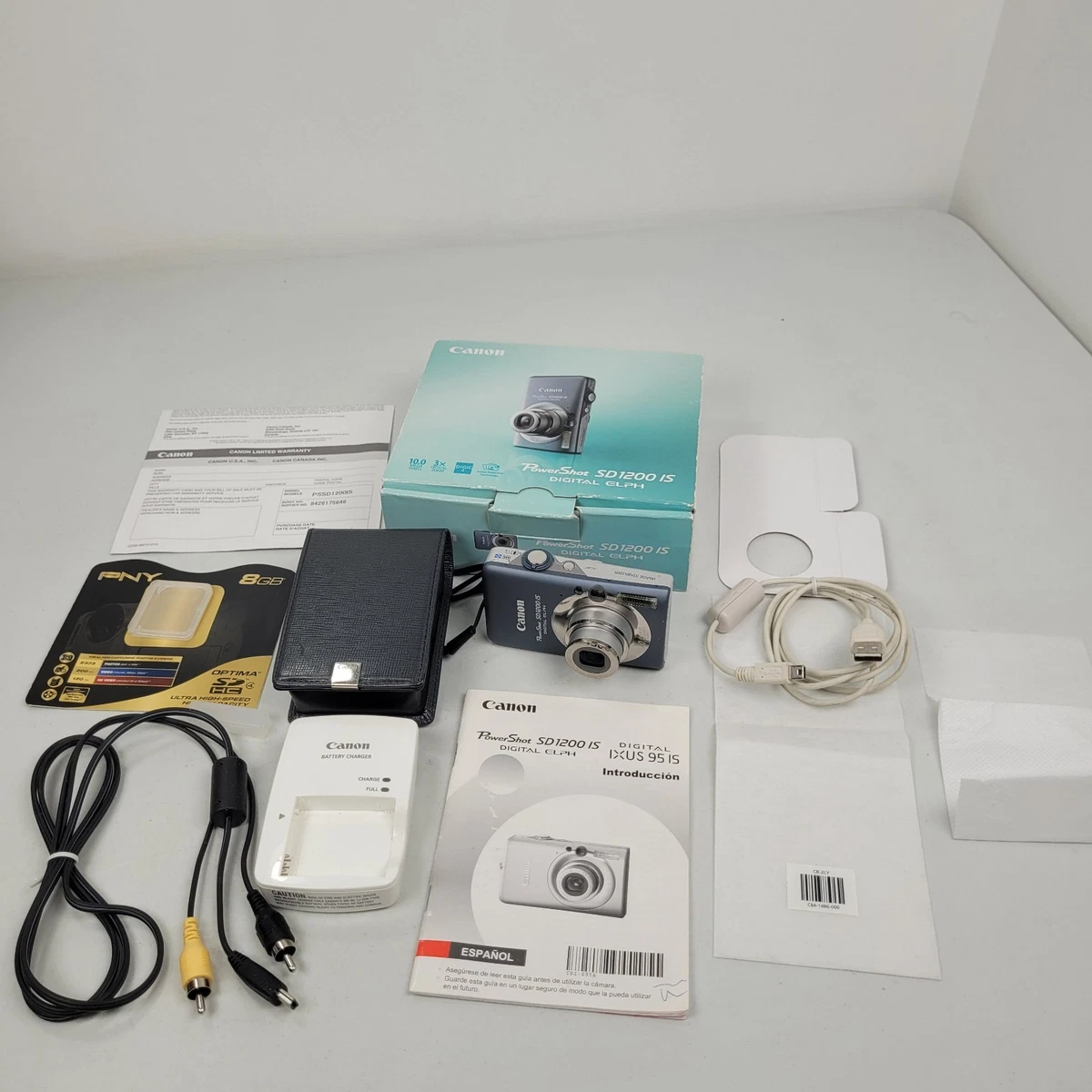 Canon PowerShot SD1200 IS Digital Cameras for sale | eBay