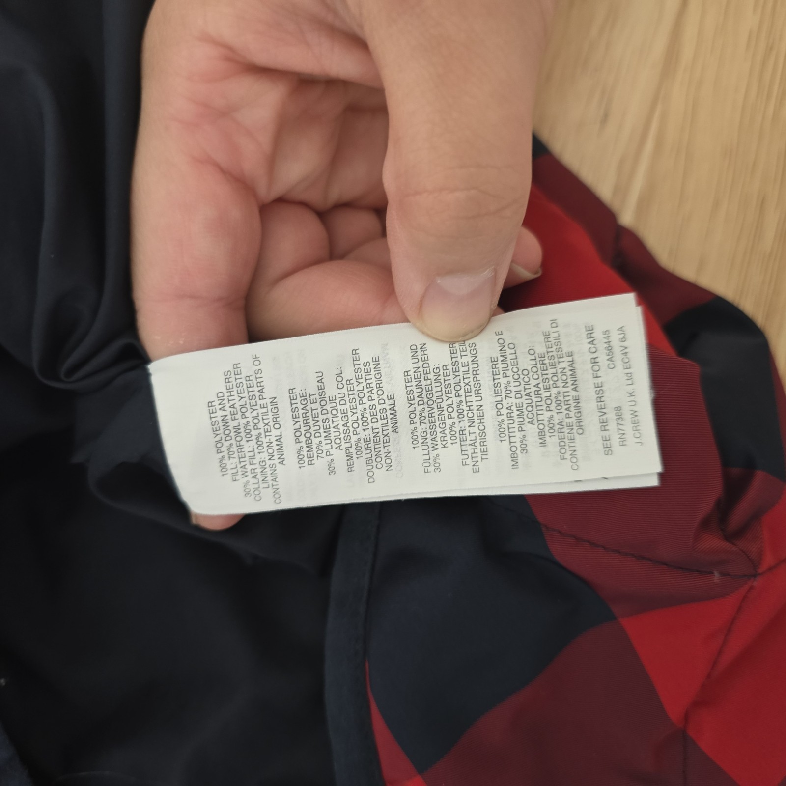 J Crew Vest Womens Small Quilted Puffer Buffalo Plaid Sleeveless Outdoor