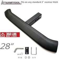 Black Heavy Duty Steel Towing Hitch Trailer Tow Hitch Step Bar For 2 Receiver Black Heavy Duty Steel Towing Hitch Trailer Tow Hitch Step Bar For 2 Receiver