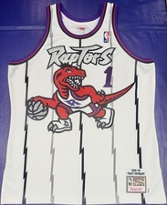 Authentic Tracy McGrady #1 Mitchell & Ness 1998-99 Toronto Raptors Jersey 48/XL