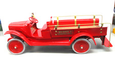 VINTAGE 1928-1929 PRESSED STEEL BUDDY L INSURANCE PATROL FIRE TRUCK