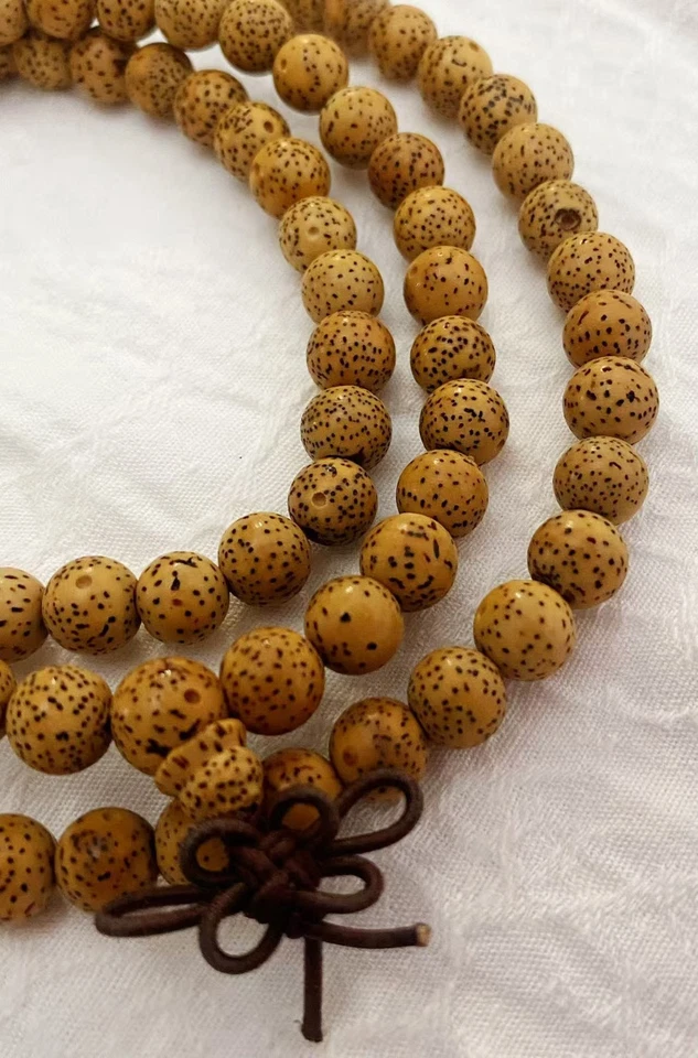 Antigua cuerda china de 108 cuentas Foto 2 de 3