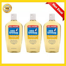 3 Pack Sea Breeze Original Formula Astringent for Skin Acne  Blemishes 16 fl oz
