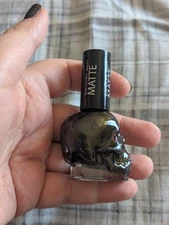 Blackheart Beauty "Grunge Basics" Matte Green Nail Polish Hot Topic Vintage