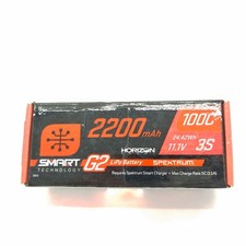 Spektrum 11.1V 2200mAh 3S 30C Smart G2 LiPo Battery: IC3 NEW