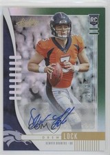 2019 Panini Absolute Rookie Green Spectrum Signatures 19/25 Drew Lock Auto 9su