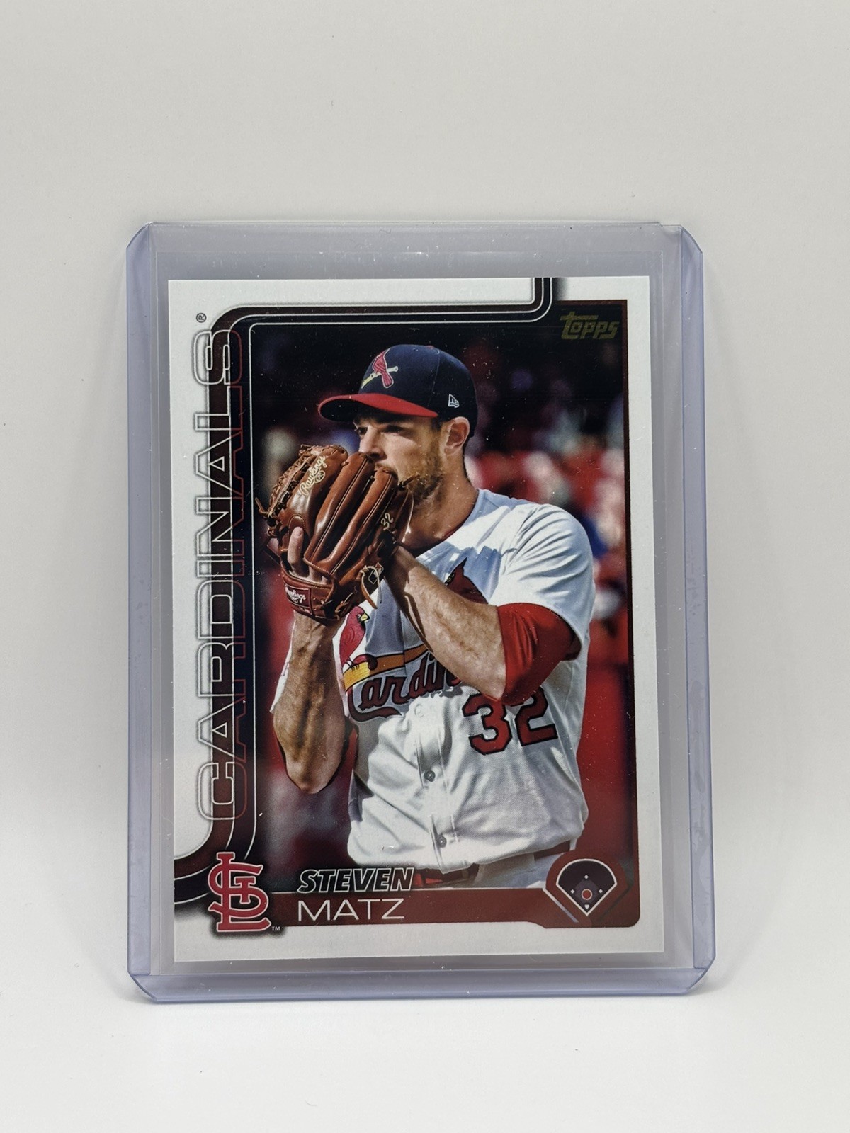 2025 Topps Update Series Steven Matz Golden Mirror Image Variation #US35