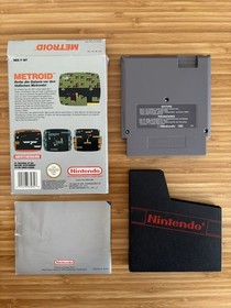 Metroid (Nintendo NES) | OVP und Anleitung, Deutsche Version / Verpackung